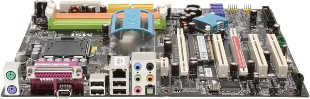 Alt view image 2 of 6 - MSI P6N SLI-FI LGA 775 NVIDIA nForce 650i SLI ATX Intel Motherboard