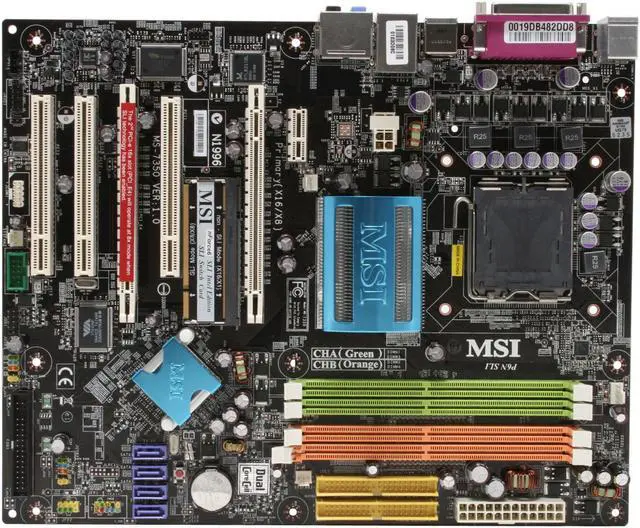 Alt view image 3 of 6 - MSI P6N SLI-FI LGA 775 NVIDIA nForce 650i SLI ATX Intel Motherboard