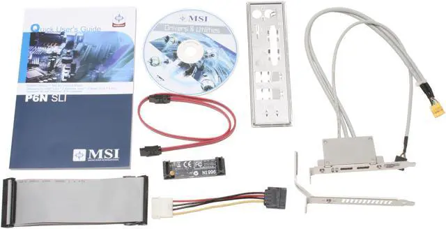 Alt view image 5 of 6 - MSI P6N SLI-FI LGA 775 NVIDIA nForce 650i SLI ATX Intel Motherboard