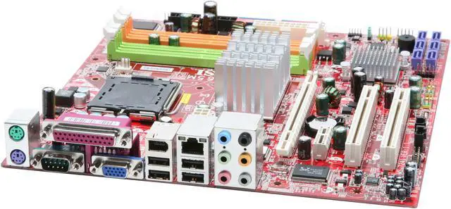 Alt view image 2 of 6 - MSI G965M-FIR LGA 775 Intel G965 Express Micro ATX Intel Motherboard
