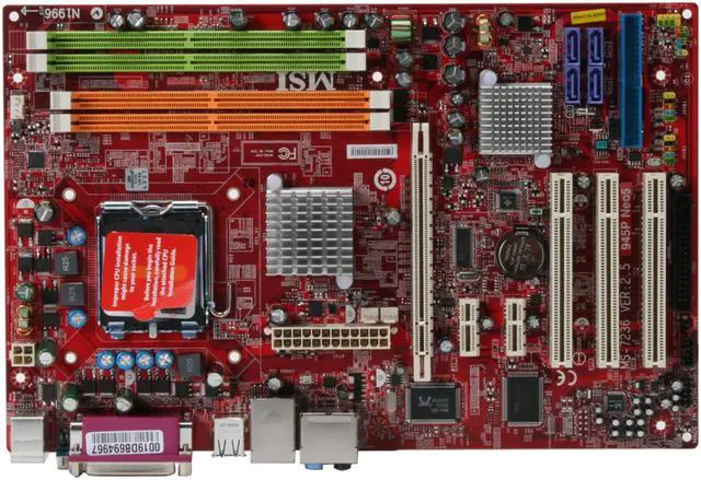 Alt view image 3 of 7 - MSI 945P Neo5-F LGA 775 Intel 945P ATX Intel Motherboard