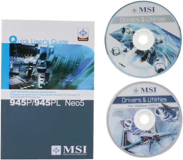 Alt view image 6 of 7 - MSI 945P Neo5-F LGA 775 Intel 945P ATX Intel Motherboard