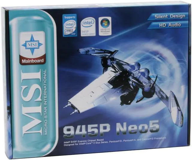 Alt view image 7 of 7 - MSI 945P Neo5-F LGA 775 Intel 945P ATX Intel Motherboard