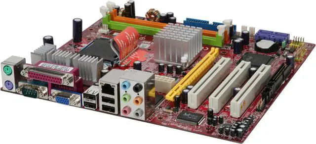 Alt view image 3 of 7 - MSI 945GZM6-F LGA 775 Intel 945GZ Micro ATX Intel Motherboard