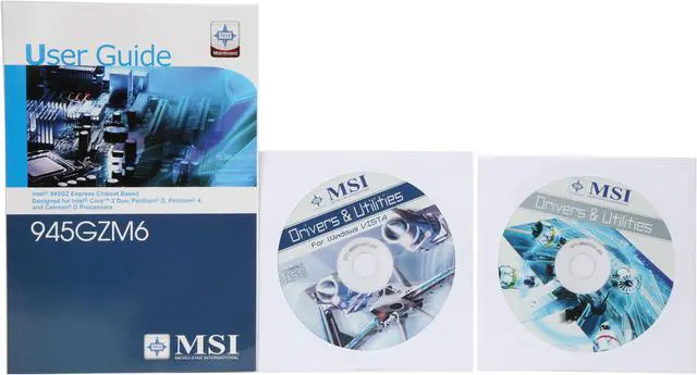 Alt view image 6 of 7 - MSI 945GZM6-F LGA 775 Intel 945GZ Micro ATX Intel Motherboard
