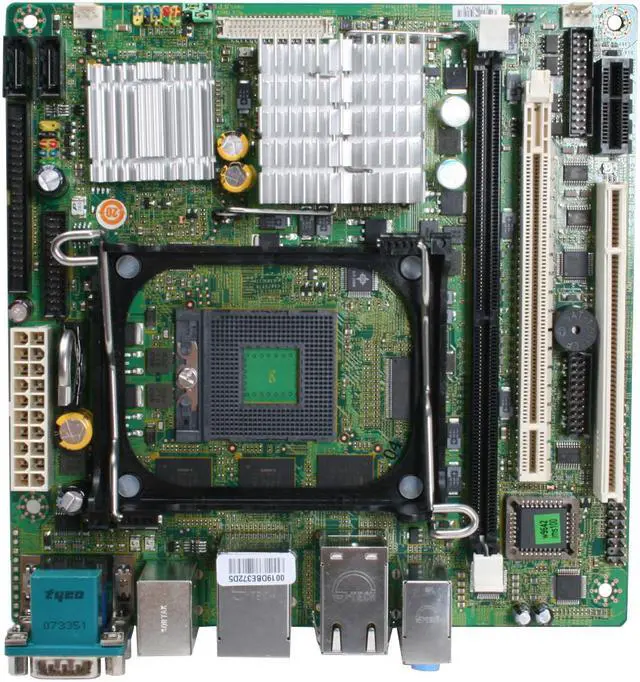 Alt view image 3 of 8 - MSI MS-9642 Socket M Intel 945GM Mini ITX Intel Motherboard