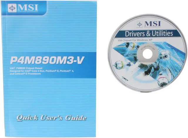 Alt view image 6 of 7 - MSI P4M890M3-V LGA 775 VIA P4M890 Micro ATX Intel Motherboard