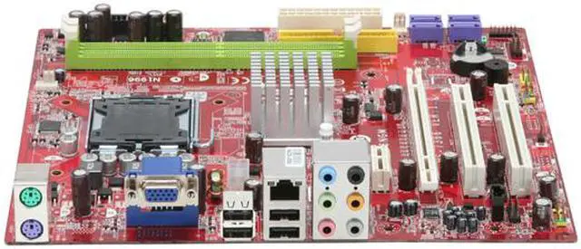Alt view image 2 of 5 - MSI P6NGM-L LGA 775 NVIDIA GeForce7050 / nForce610i Micro ATX Intel Motherboard