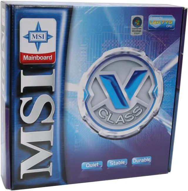 Alt view image 7 of 7 - MSI P4M900M3-L LGA 775 VIA P4M900 Micro ATX Intel Motherboard
