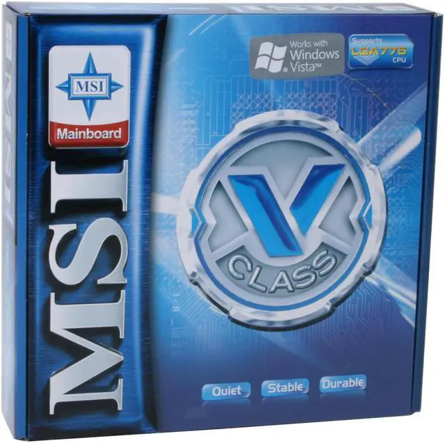 Alt view image 7 of 7 - MSI P4M900-X LGA 775 VIA P4M900 Micro ATX Intel Motherboard