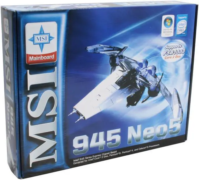 Alt view image 7 of 7 - MSI 945 Neo5-F LGA 775 Intel 945GC ATX Intel Motherboard