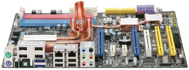 Alt view image 2 of 5 - MSI X48 Platinum LGA 775 Intel X48 ATX Intel Motherboard