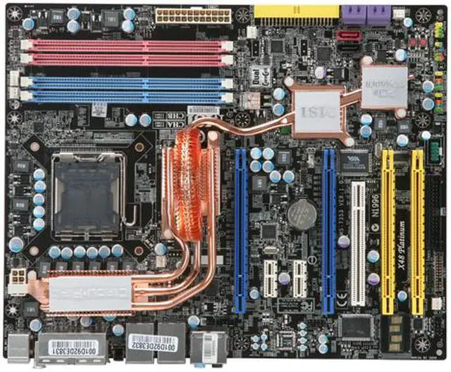 Alt view image 3 of 5 - MSI X48 Platinum LGA 775 Intel X48 ATX Intel Motherboard