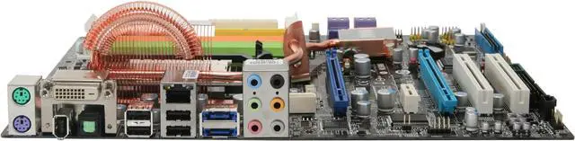 Alt view image 2 of 5 - MSI K9N2 SLI Platinum AM2+/AM2 NVIDIA nForce 750a SLI ATX AMD Motherboard