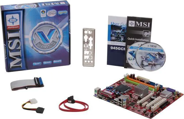 Alt view image 2 of 2 - MSI 945GCM7-F LGA 775 Intel 945GC Micro ATX Intel Motherboard
