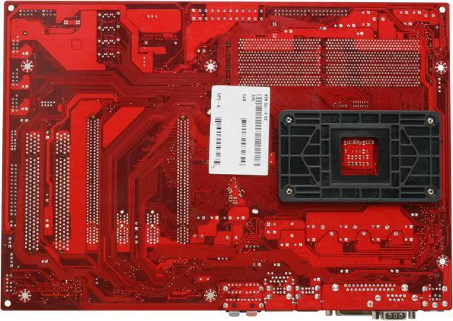 Alt view image 4 of 5 - MSI K9N SLI-F V.2 AM2+/AM2 NVIDIA nForce 570LT ATX AMD Motherboard