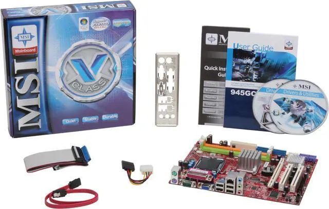 Alt view image 2 of 2 - MSI 945GCM7-L V2 LGA 775 Intel 945GC Micro ATX Intel Motherboard