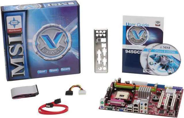 Alt view image 2 of 2 - MSI 945GCM478-L Socket 478 Intel 945GC Micro ATX Intel Motherboard