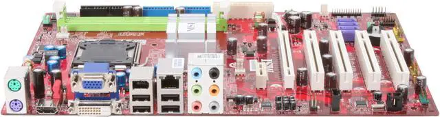 Alt view image 2 of 5 - MSI P6NG Neo-Digital LGA 775 NVIDIA GeForce 7100 / nForce 630i HDMI ATX Intel Motherboard