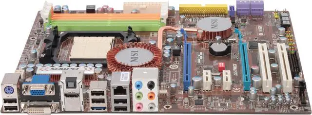 Alt view image 2 of 5 - MSI DKA790GX AM2+/AM2 AMD 790GX HDMI ATX AMD Motherboard