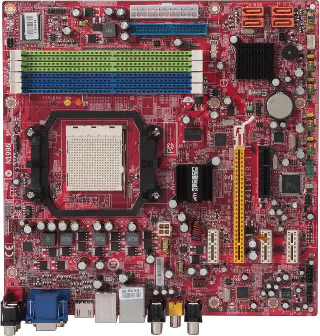 Alt view image 3 of 5 - MSI Media Live DIVA 7.1 AM2+/AM2 AMD 780G HDMI Micro ATX Combo Kit of Mobo and 7ch Pre-Amplifier Card
