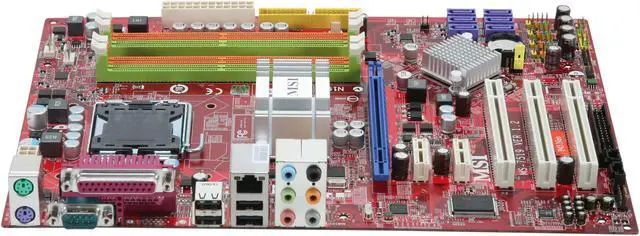 Alt view image 2 of 5 - MSI P43 Neo-F LGA 775 Intel P43 ATX Intel Motherboard