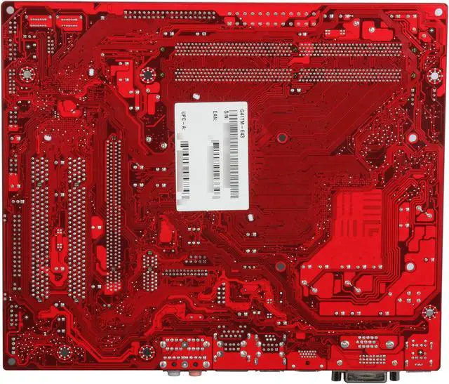 Alt view image 4 of 5 - MSI G41TM-E43 LGA 775 Intel G41 HDMI Micro ATX Intel Motherboard