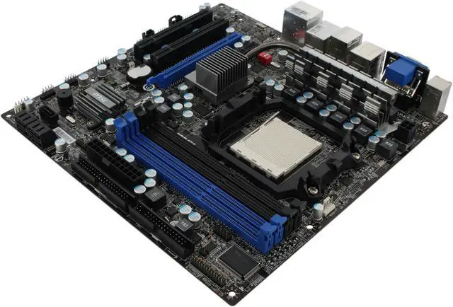 Alt view image 5 of 10 - MSI 785GM-E65 AM3 AMD 785G HDMI Micro ATX AMD Motherboard