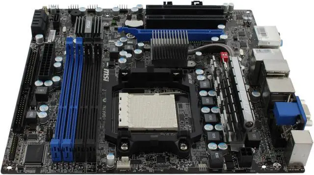 Alt view image 6 of 10 - MSI 785GM-E65 AM3 AMD 785G HDMI Micro ATX AMD Motherboard