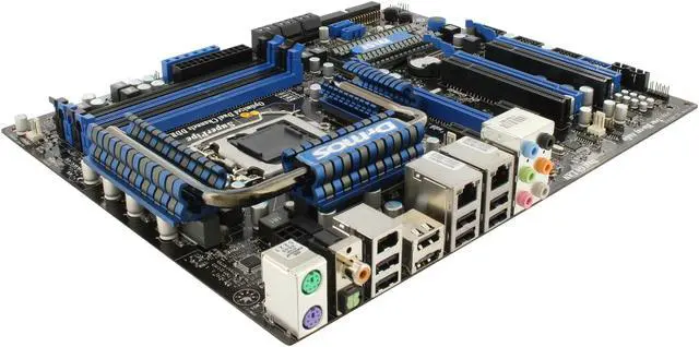 Alt view image 7 of 11 - MSI P55-GD80 LGA 1156 Intel P55 ATX Intel Motherboard