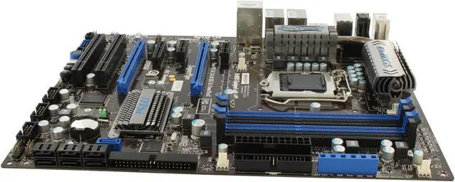 Alt view image 4 of 11 - MSI P55-GD65 LGA 1156 Intel P55 ATX Intel Motherboard
