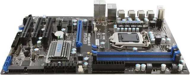 Alt view image 4 of 11 - MSI P55-CD53 LGA 1156 Intel P55 ATX Intel Motherboard