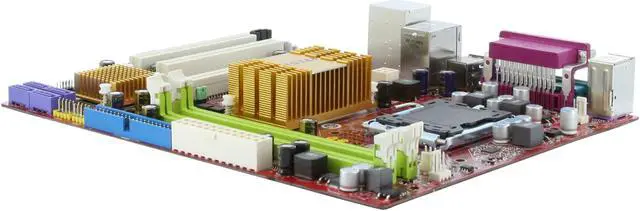 Alt view image 7 of 11 - MSI G41M4-F LGA 775 Intel G41 Micro ATX Intel Motherboard