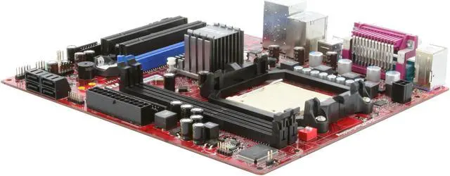 Alt view image 5 of 10 - MSI GF615M-P33 AM3 NVIDIA GeForce 6150SE & nForce 430 Micro ATX AMD Motherboard