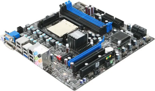 Main image of MSI 785GM-E51 AM3 AMD 785G HDMI Micro ATX AMD Motherboard
