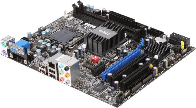 Main image of MSI G41M-P33 LGA 775 Intel G41 Micro ATX Intel Motherboard