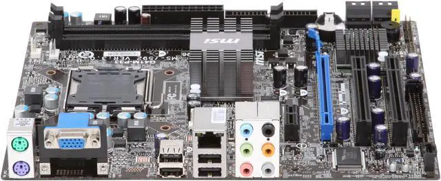 Alt view image 2 of 5 - MSI G41M-P33 LGA 775 Intel G41 Micro ATX Intel Motherboard