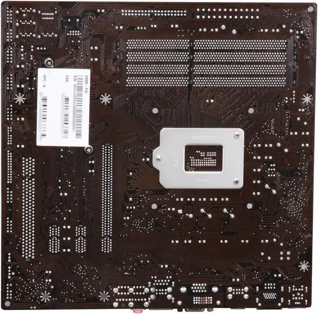 Alt view image 4 of 5 - MSI H55M-P31 LGA 1156 Intel H55 Micro ATX Intel Motherboard