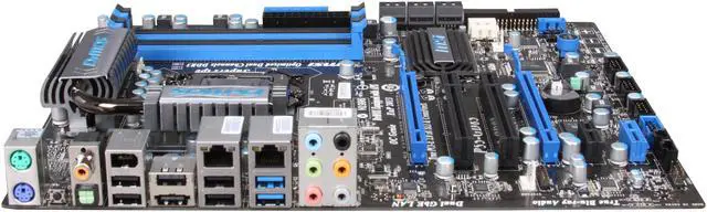 Alt view image 2 of 5 - MSI P55-GD85 LGA 1156 Intel P55 USB 3.0 ATX Intel Motherboard