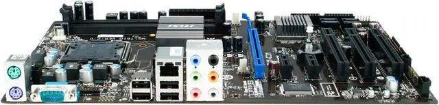 Alt view image 2 of 4 - MSI P41-C31 LGA 775 Intel G41 ATX Intel Motherboard
