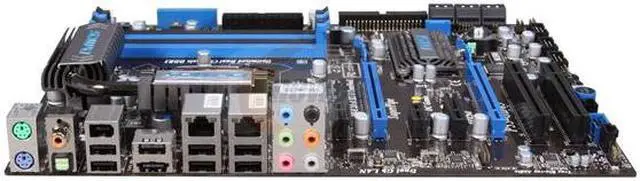 Alt view image 2 of 5 - MSI P55-GD65 USB3 LGA 1156 Intel P55 USB 3.0 ATX Intel Motherboard