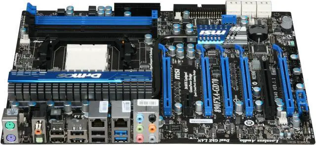 Alt view image 2 of 5 - MSI 890FXA-GD70 AM3+ AMD 890FX USB 3.0 ATX AMD Motherboard