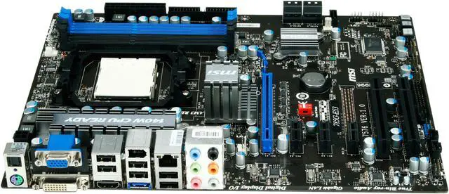 Alt view image 4 of 5 - MSI 785G-E53 AM3 AMD 785G HDMI ATX AMD Motherboard