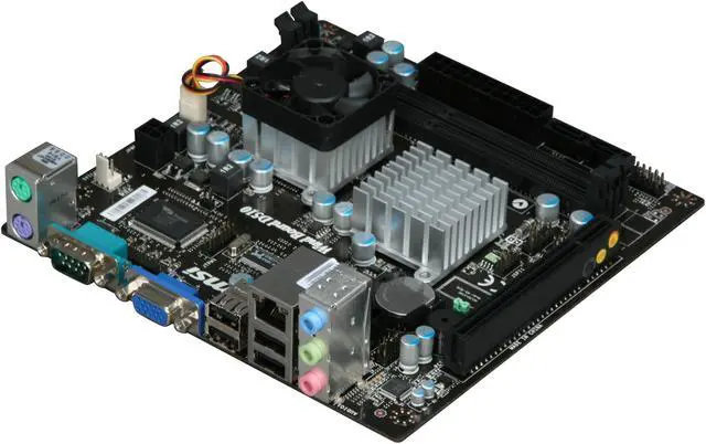 Main image of MSI Wind Board D510 Intel Atom D510 BGA559 Intel NM10 Mini ITX Motherboard / CPU Combo