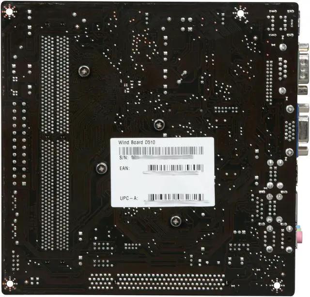 Alt view image 4 of 5 - MSI Wind Board D510 Intel Atom D510 BGA559 Intel NM10 Mini ITX Motherboard / CPU Combo