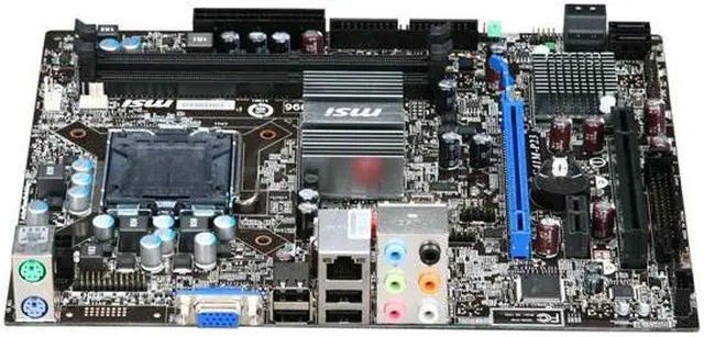 Alt view image 2 of 5 - MSI G41M-P23 LGA 775 Intel G41 Micro ATX Intel Motherboard