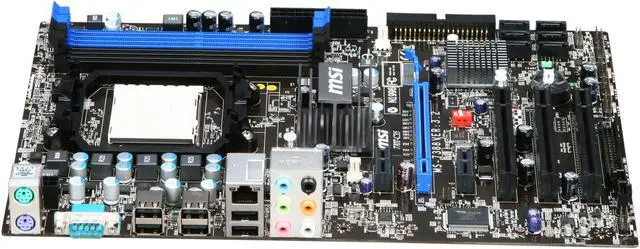 Alt view image 2 of 4 - MSI 770T-C35 AM2+/AM2 AMD 770 ATX AMD Motherboard