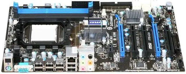 Alt view image 2 of 5 - MSI 870S-G54 AM3 AMD 870 ATX AMD Motherboard