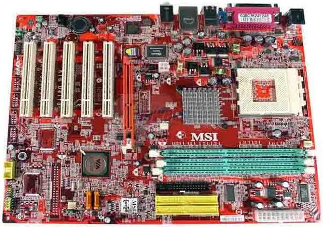 Alt view image 2 of 5 - MSI KT6 Delta-LSR 462(A) VIA KT600 ATX AMD Motherboard