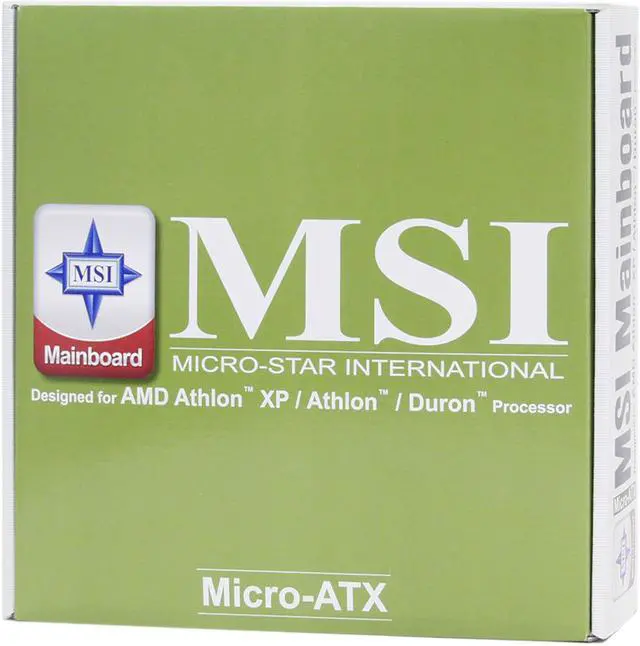 Main image of MSI KM4M-L 462(A) VIA KM400 Micro ATX AMD Motherboard